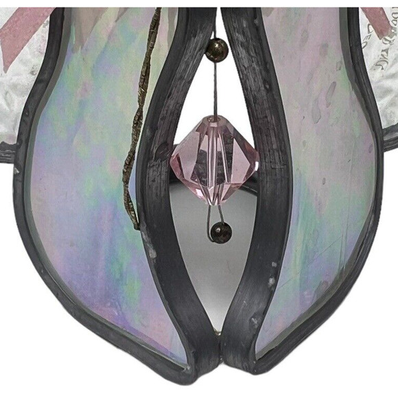 Vintage Classical Heirlooms 1991 Iridescent Birth Angel - Pink October 5 1/4” - Picture 2 of 6